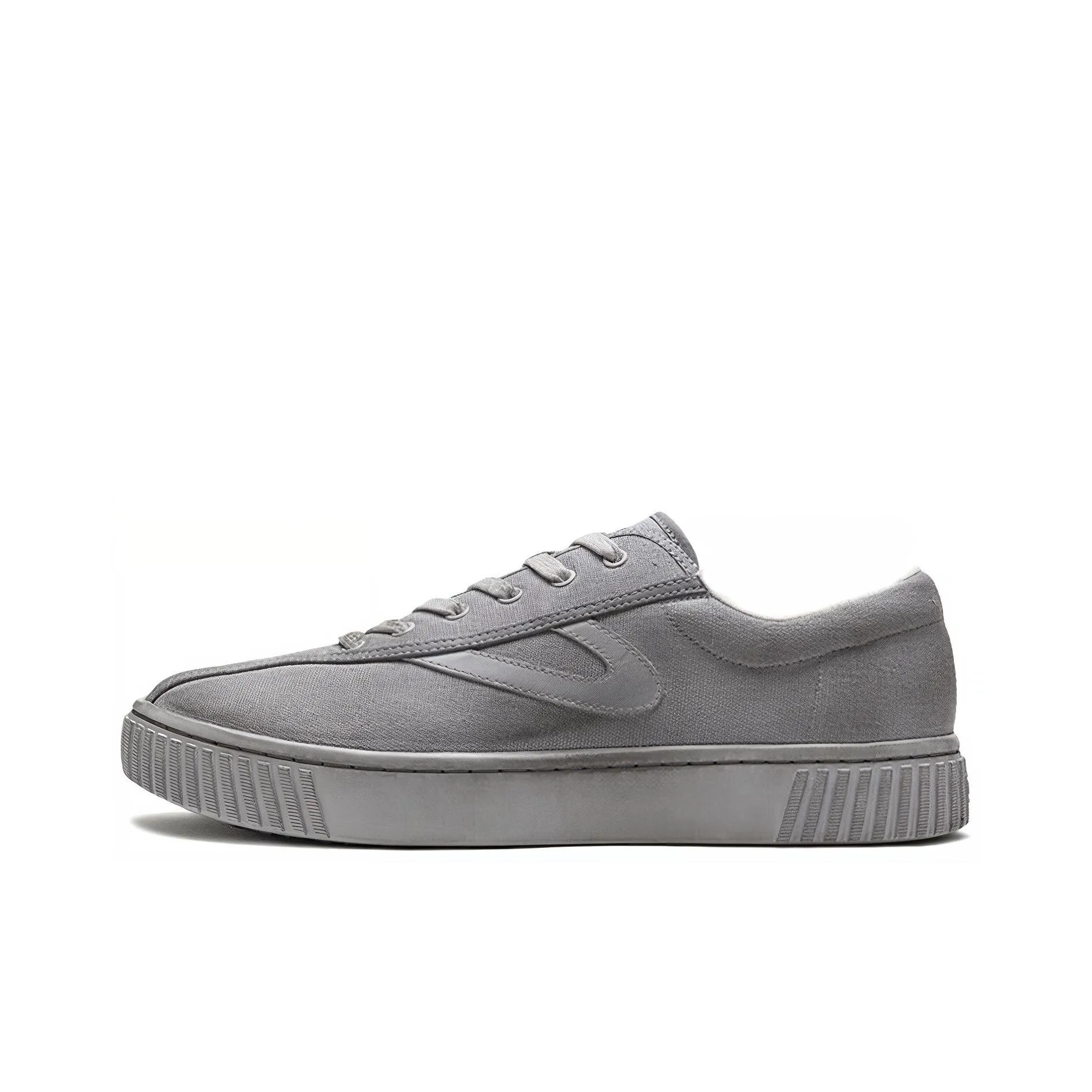 TRETORN Anti Slip And Wear Resistant Lightweight Low Top Canvas Shoes Men's Gray
