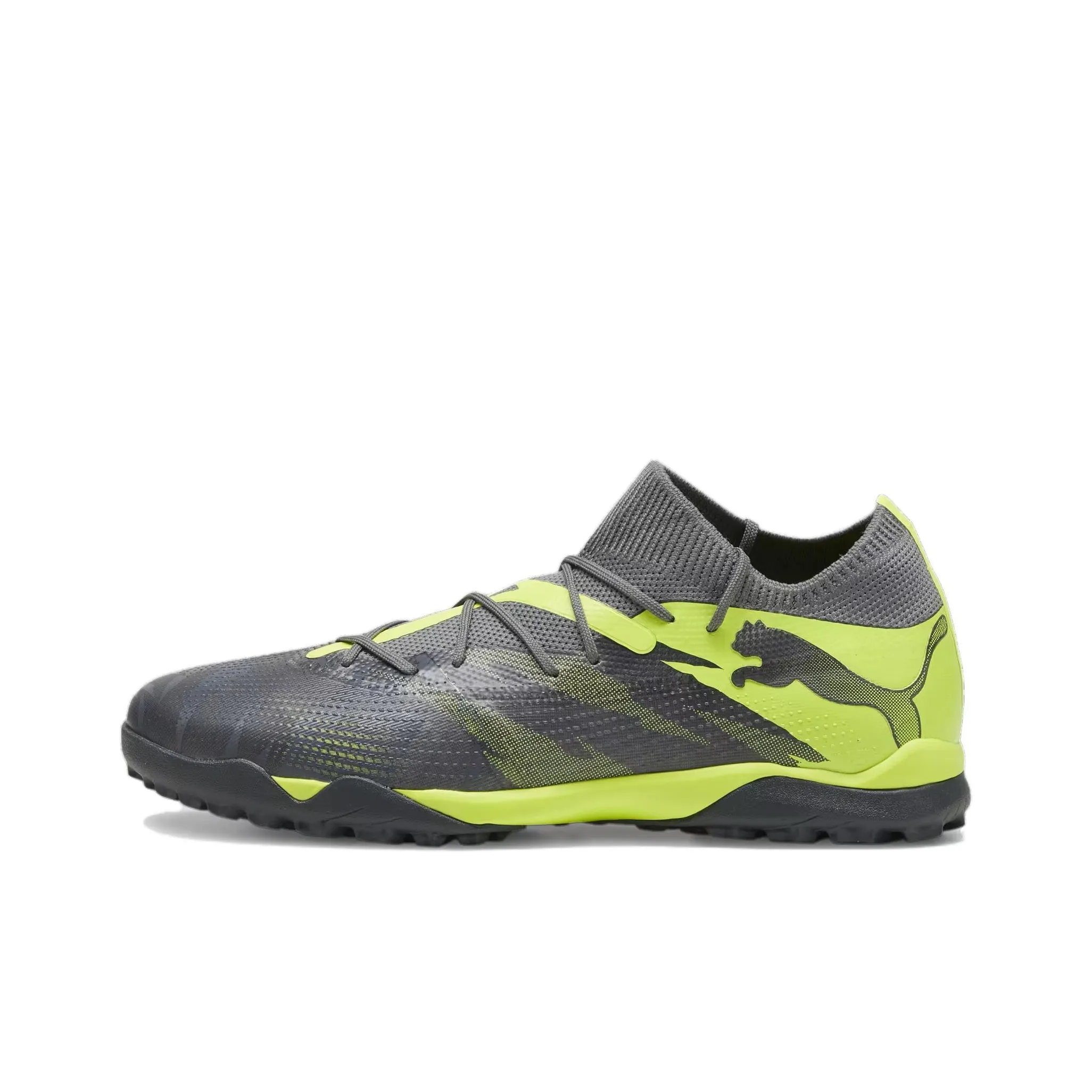 PUMA TT Шипы Амортизация Износостойкие Футбольные бутсы Мужские Серый Зеленый