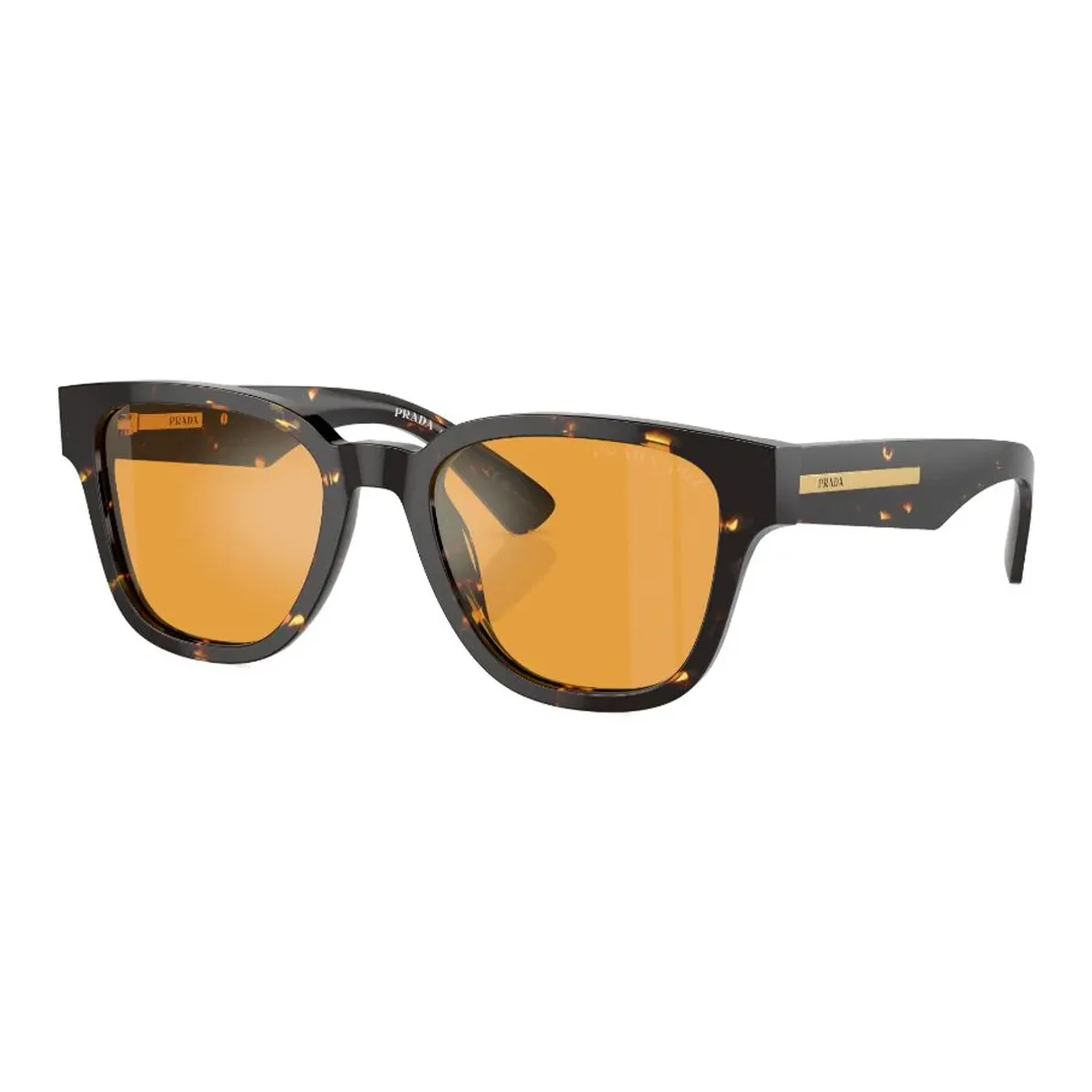 PRADA Eyewear Tortoiseshell effect D frame Sunglasses