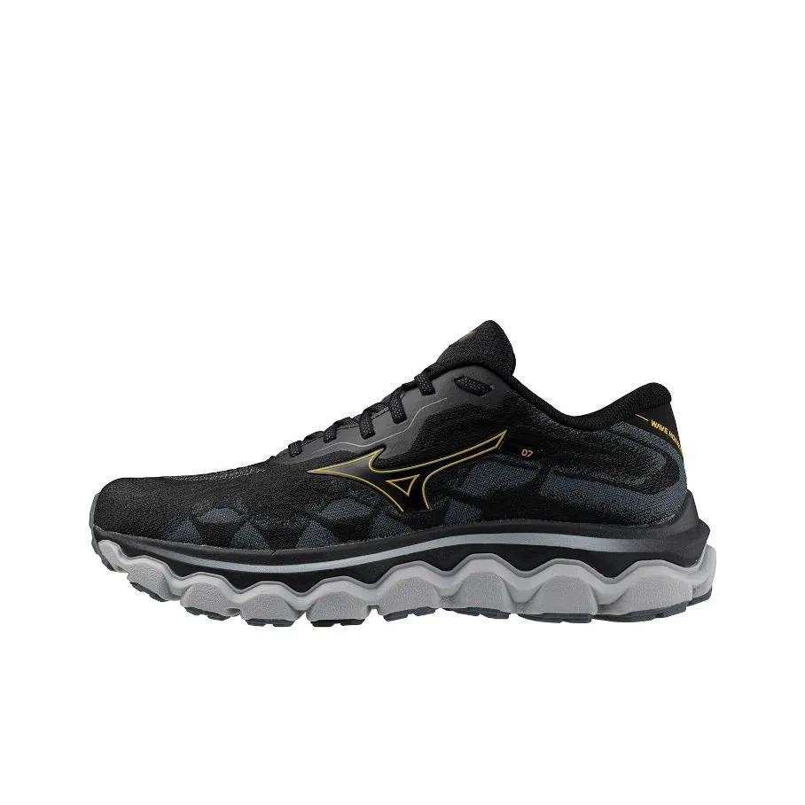 Wave Horizon Mizuno 7 4E Wide 'Black Citrus'