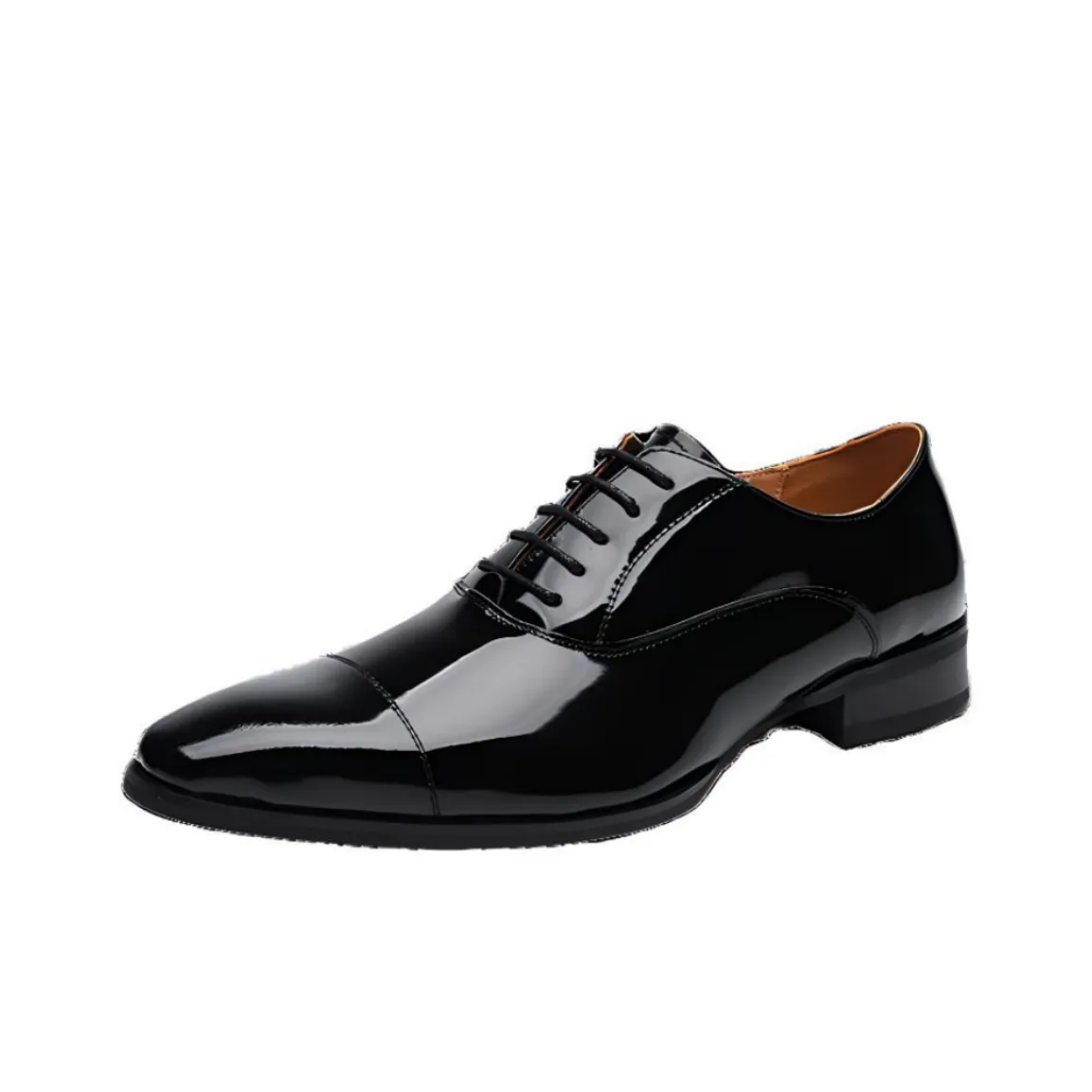 Dignitaries Dress Shoes Unisex Low-Top Black