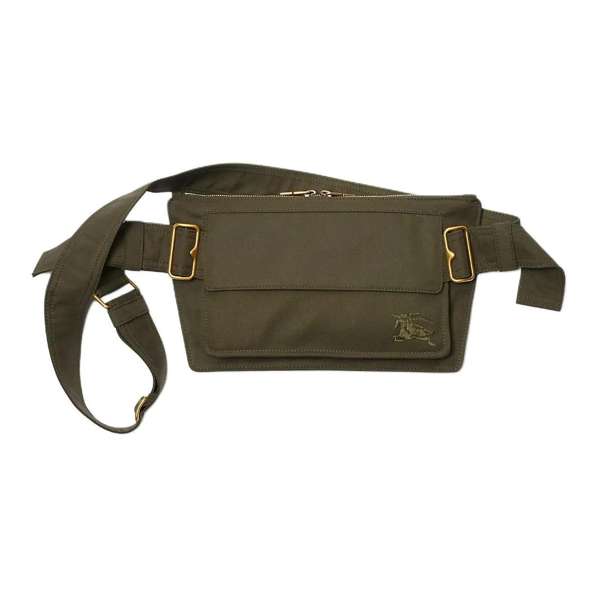 Burberry Trench Belt Bag Dark Green