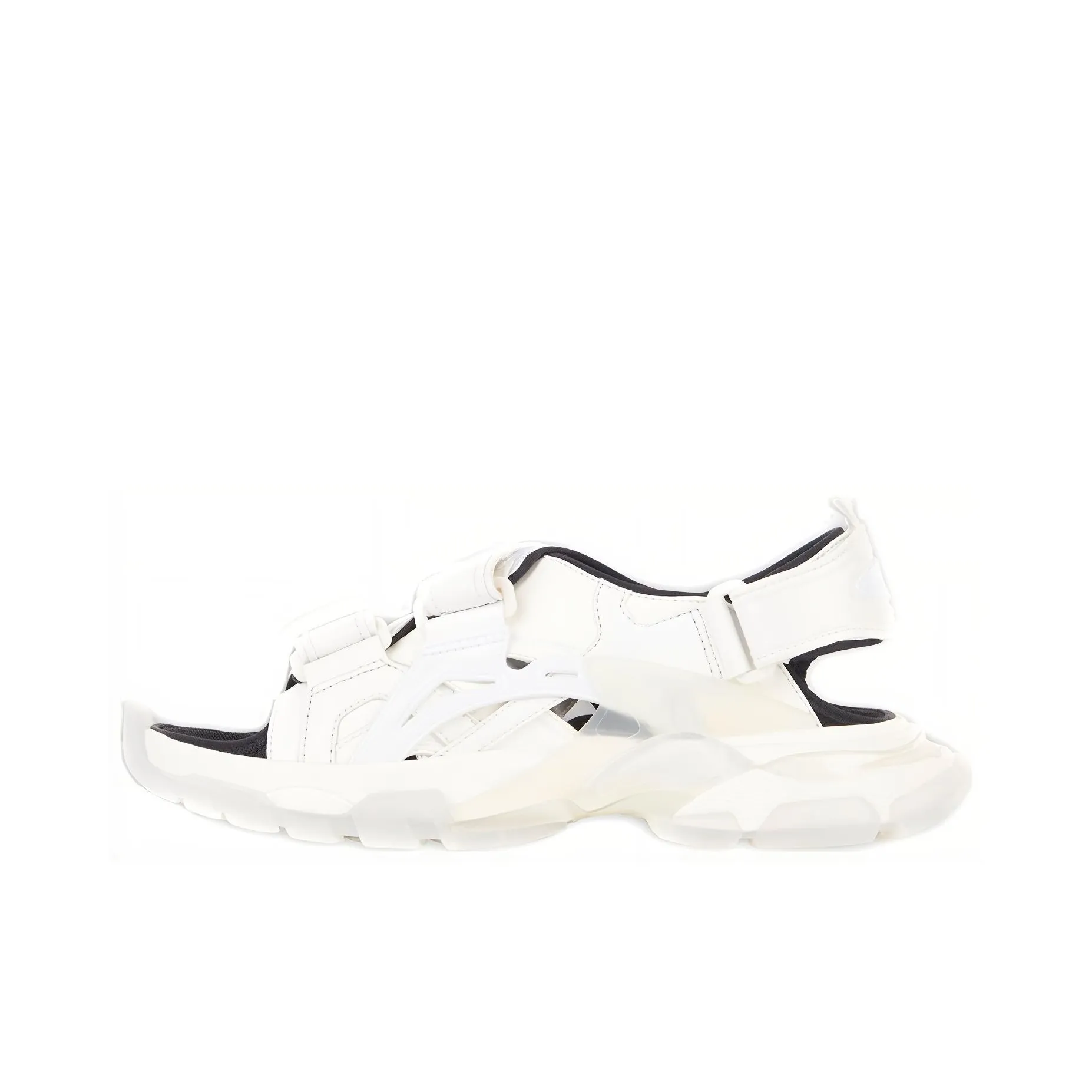 Balenciaga Track Sandals 'Clearsole White' Women's