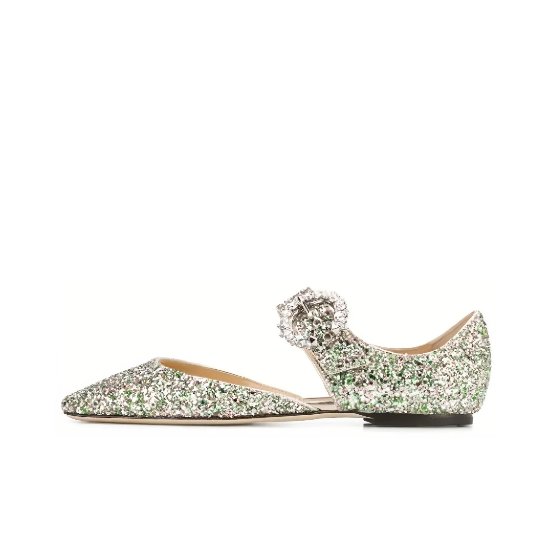 Jimmy Choo Gina Ballerina Women's Casual Shoes Women's Mint Green