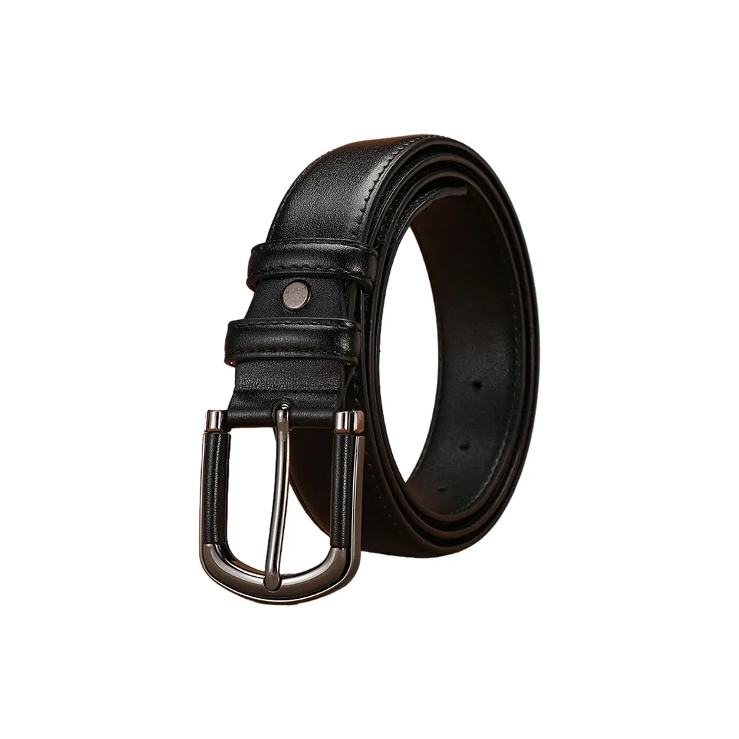 JW Ремни из коровьей кожи унисекс черный темно-коричневый оранжевый ширина 3,3 см