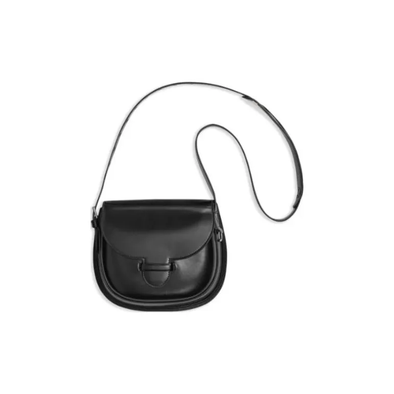 Lemaire Calfskin Crossbody Bag Shoulder Bag Women's Black