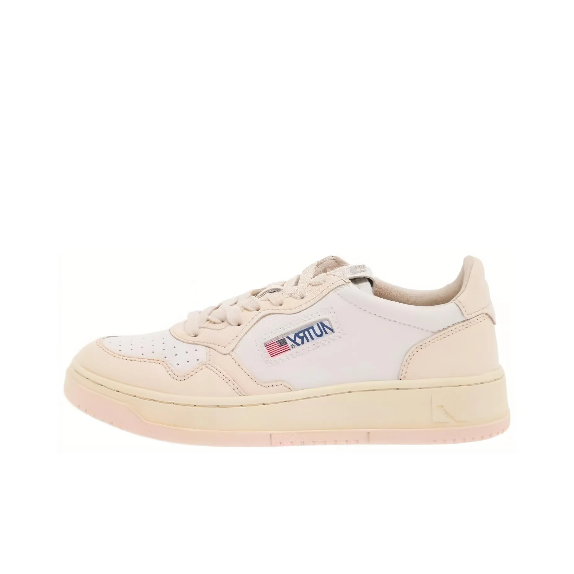 AUTRY Panelled Perforated Leather Sneakers