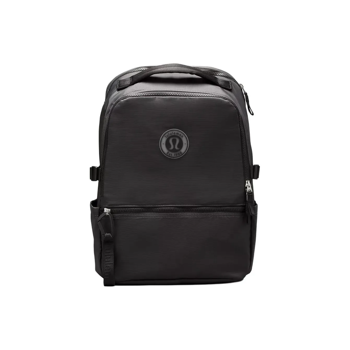 Lululemon Recycled Nylon Backpack Regular Unisex Horizontal Gray & Black