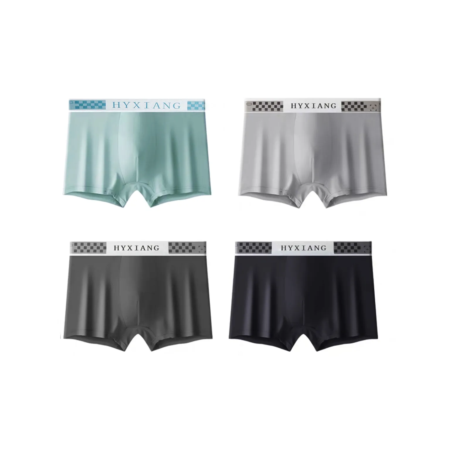 H YXIANG Underpants Men's 4 Pack