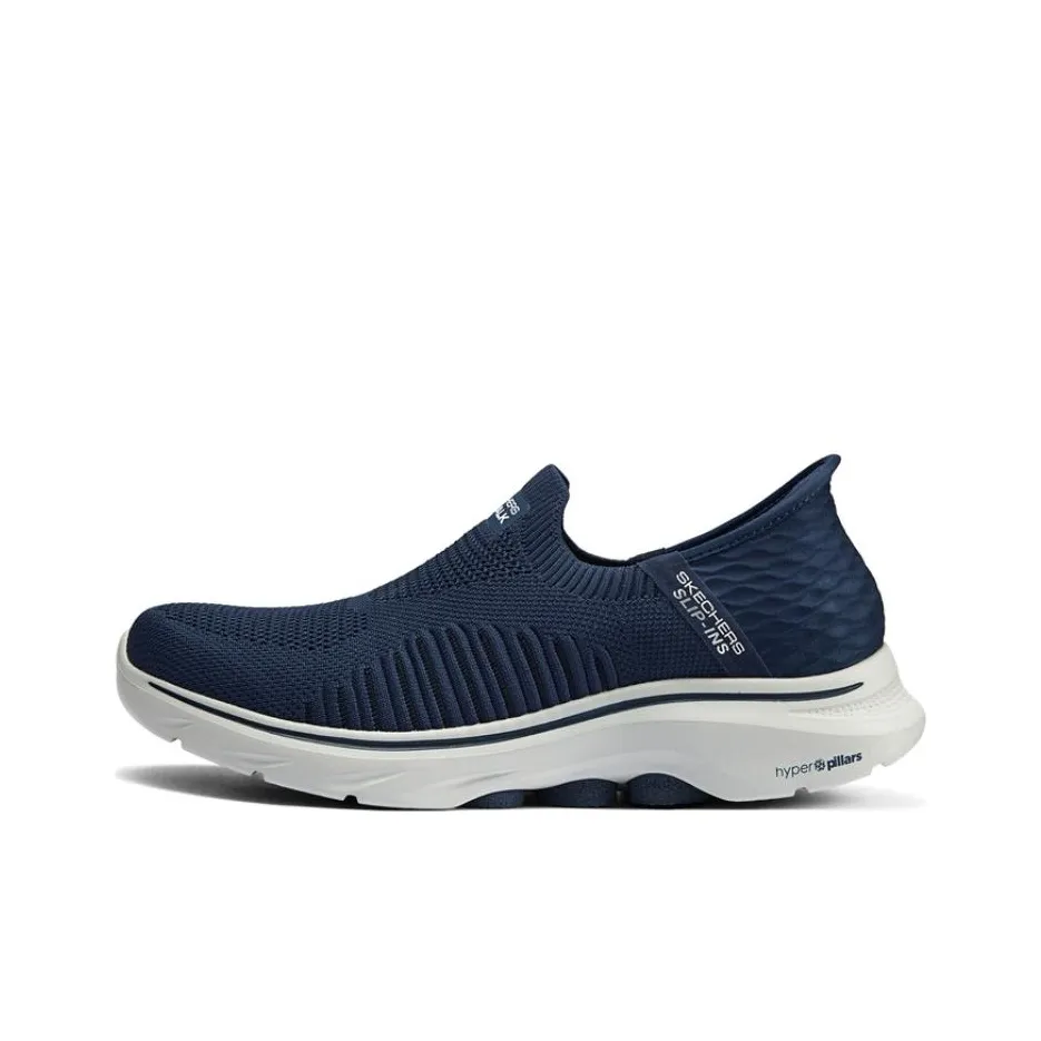 Skechers GO WALK 7 Cushioning Breathable Lightweight Low Top Casual Shoes Men's Marine Blue