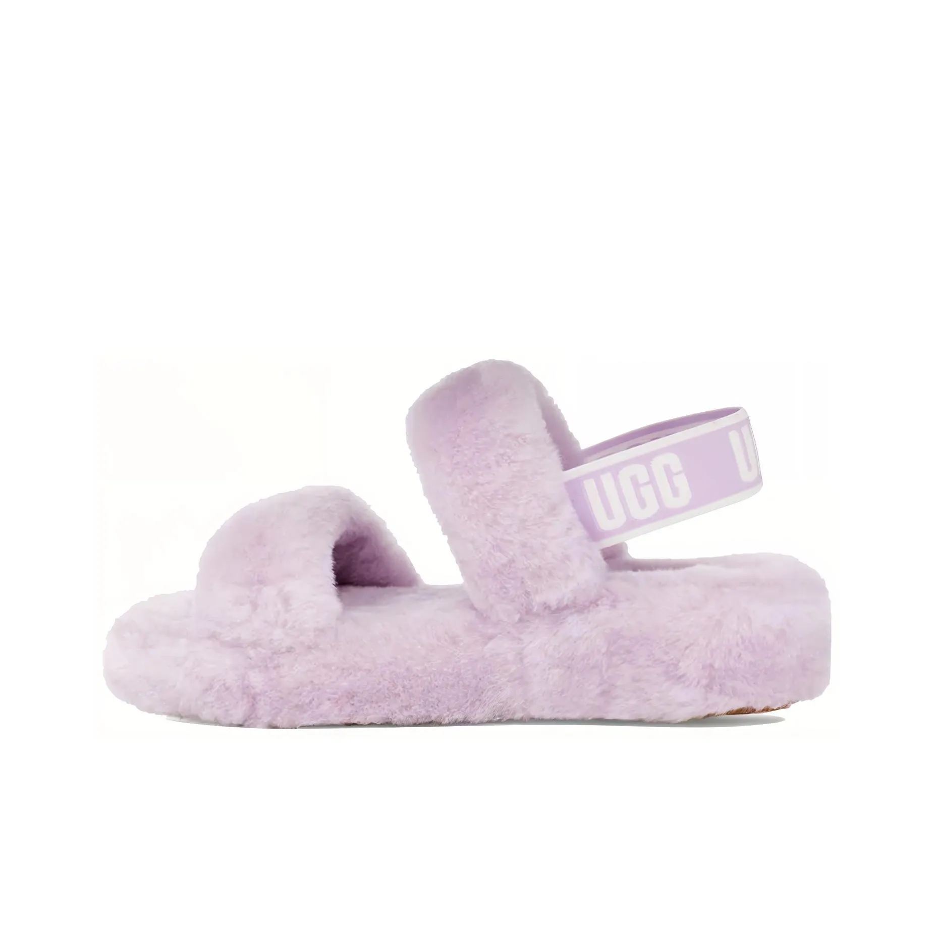 UGG Oh Yeah Thick Sole Sandals Purple Women's