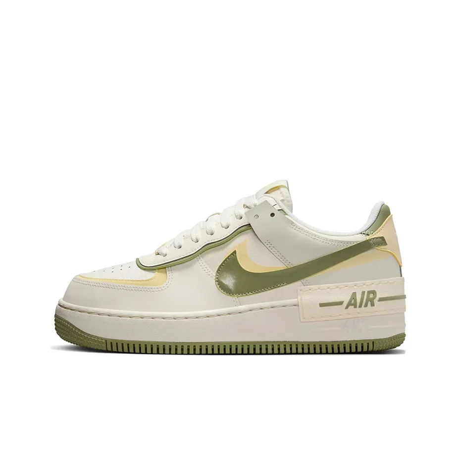 Nike Air Force 1 Shadow Pale Ivory Oil Green Women's