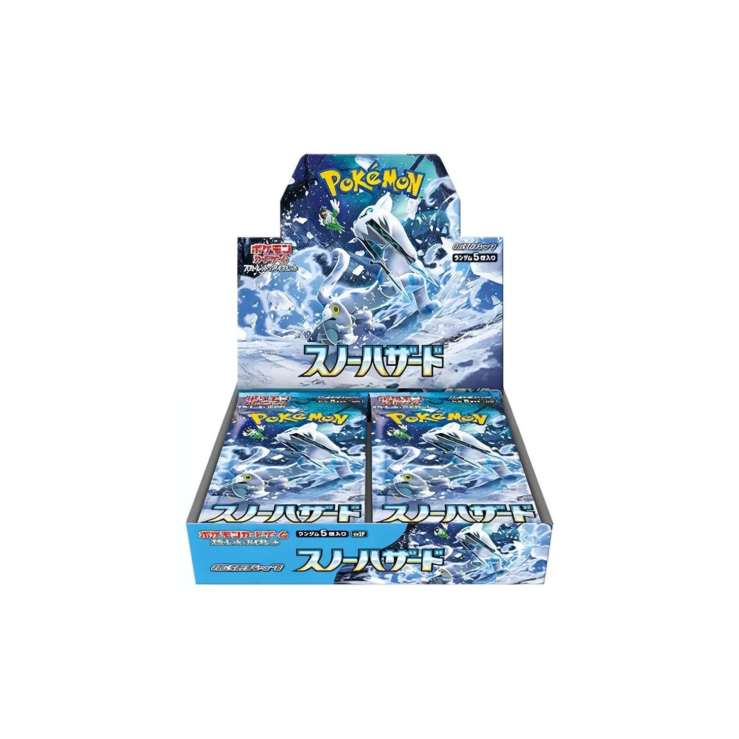 Pokemon Pokémon Tcg Scarlet & Violet Expansion Pack Snow Hazard Booster Box Japanese 6x Lot