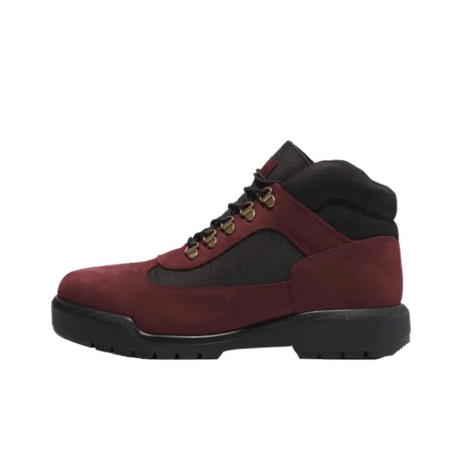 Timberland Field Boot Mid Lace Up Waterproof Dark Port