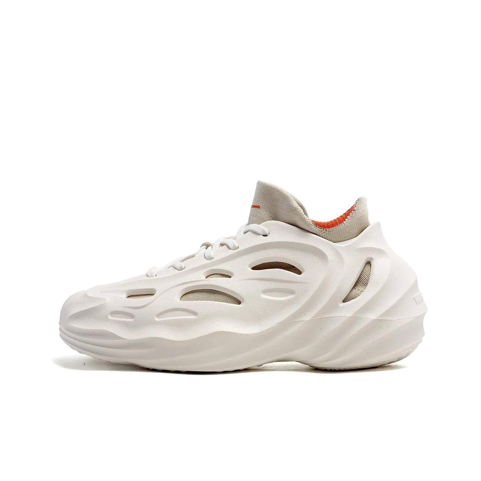 Warrior Амортизация Высота Увеличение Низкий Топ Повседневные Беговые кроссовки Мужские Белый Абрикос