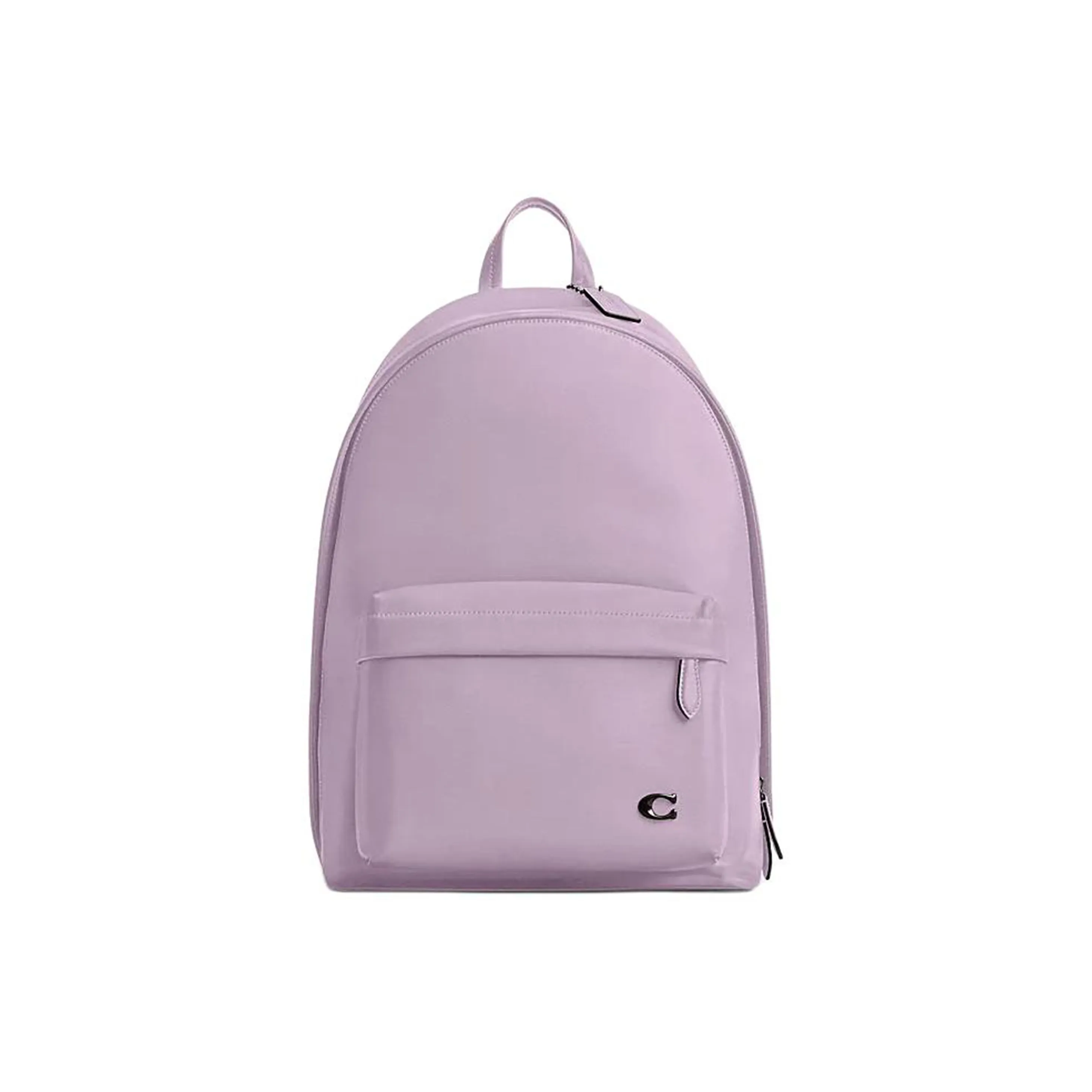 COACH Cow Leather Backpack Tubas Men's Soft Purple
