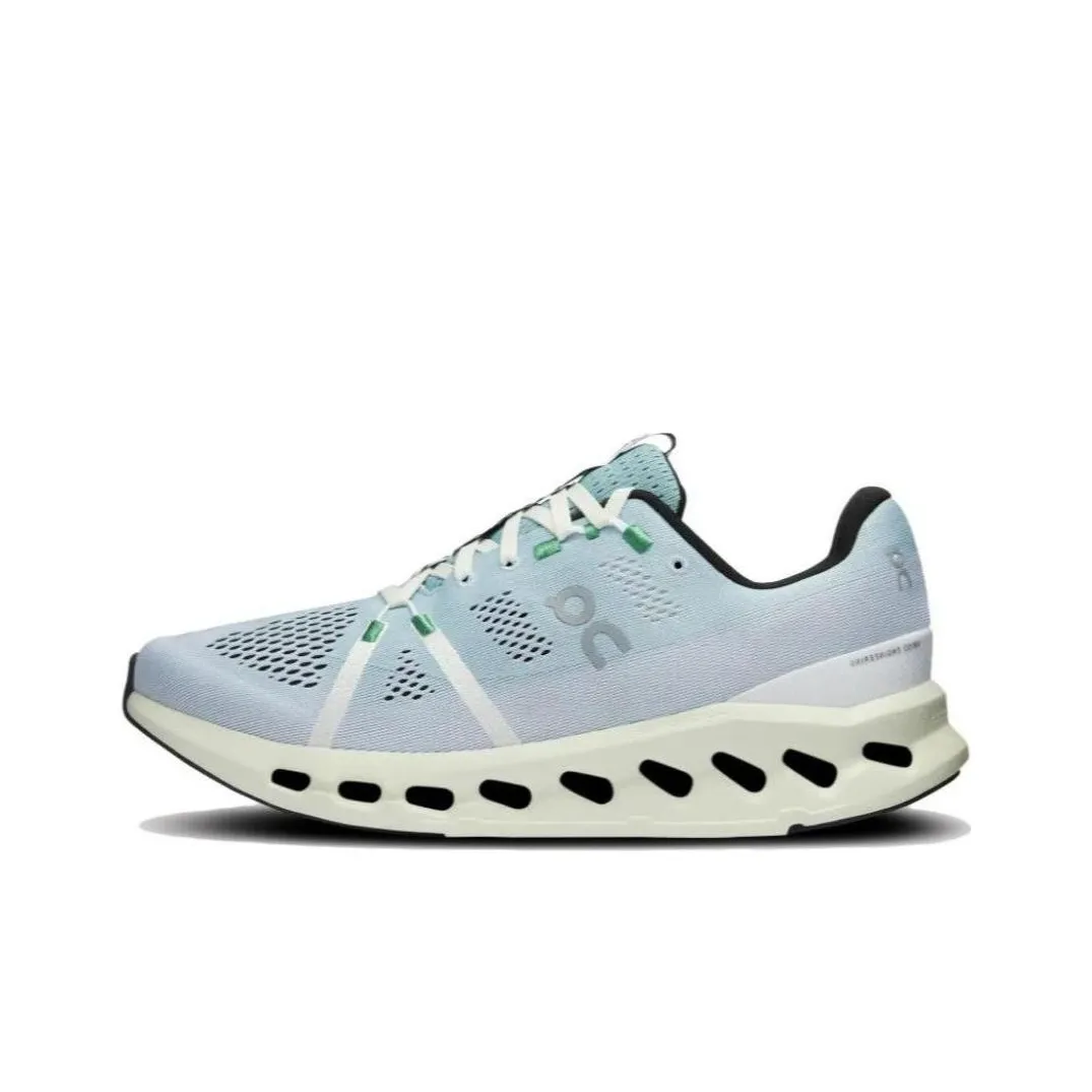 On Cloudsurfer Амортизация Износостойкие Низкие Кроссовки для Бега Мужские Бирюзовые