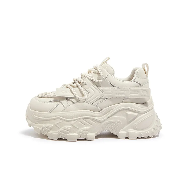CAMEL Low-Top Chunky Sneakers Women's