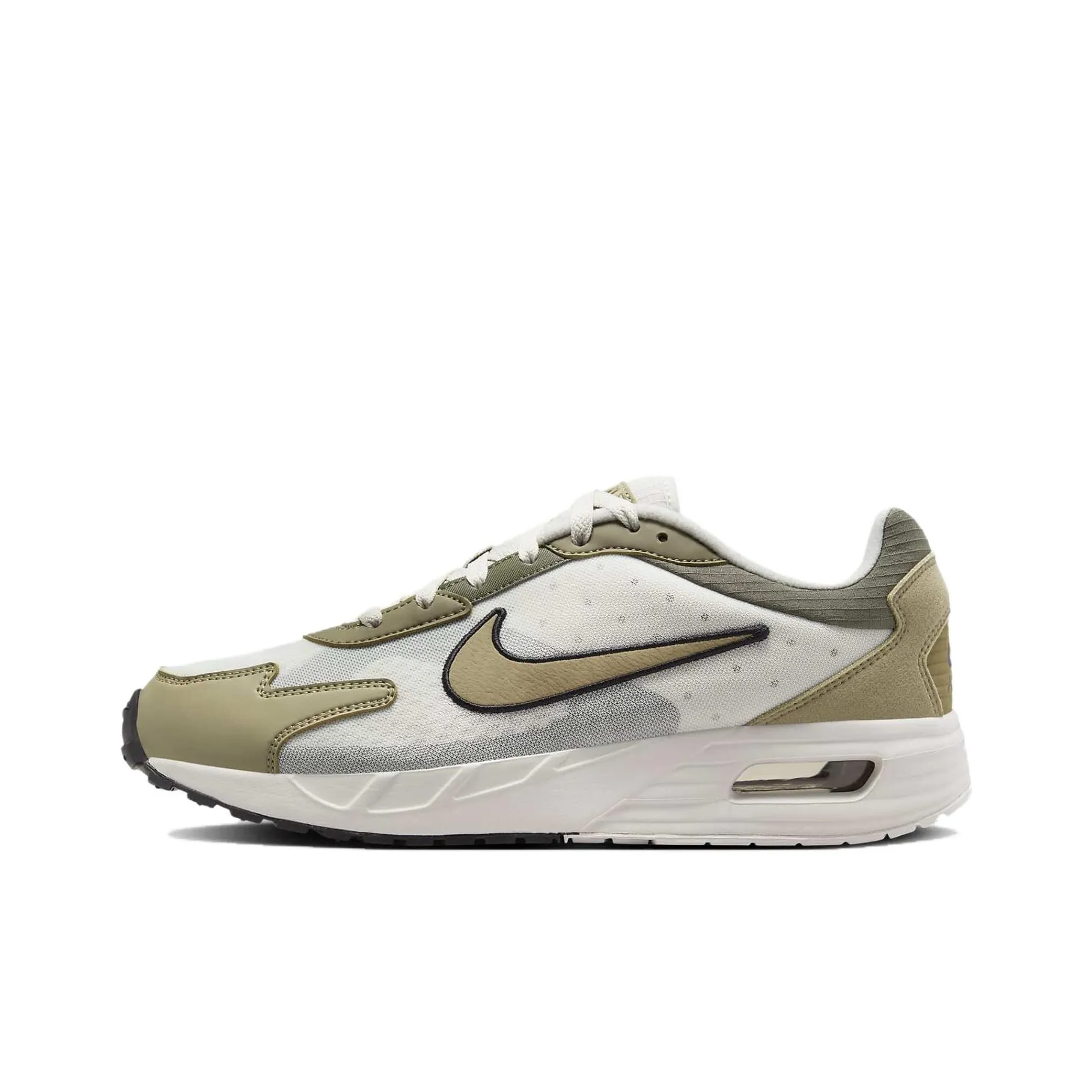 Nike Air Max Solo Low Топ Повседневные Беговые Кроссовки Мужские Белые Зеленые