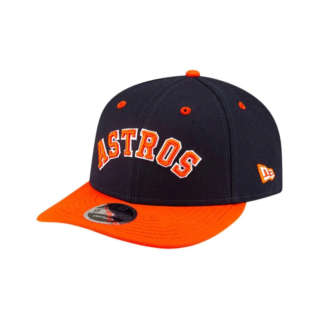 New Era Baseball Caps Men's Black Orange