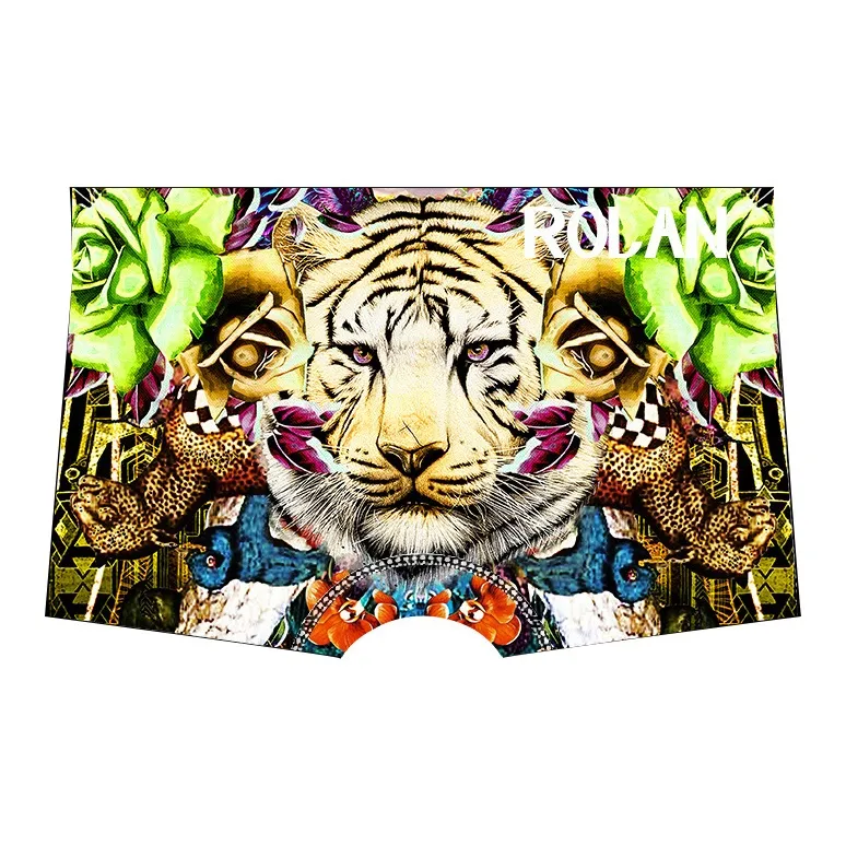 KAMASANA Boxer Shorts Unisex 1 Pack Colorful Tiger
