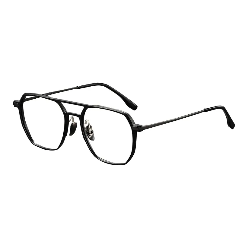 Welly Merck Алюминий магний титановый сплав Aviator оправа для очков Унисекс