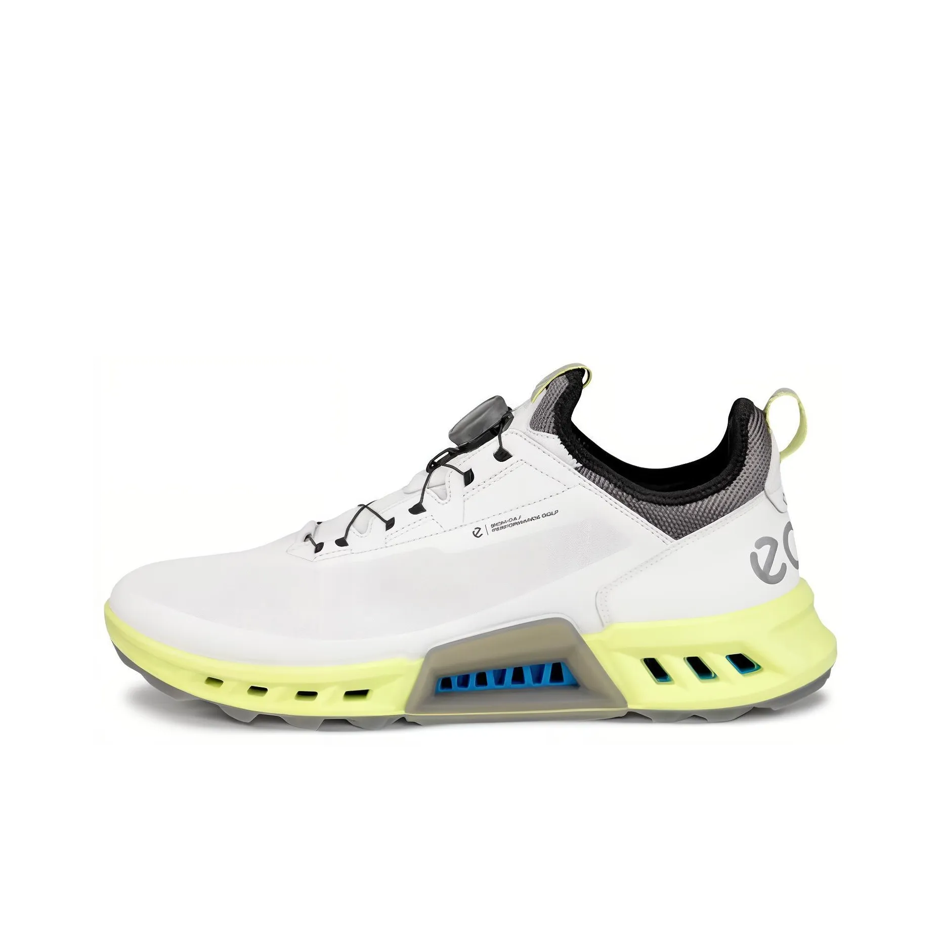 Ecco Водонепроницаемый Низкий Топ Casual Мужской Белый Серый