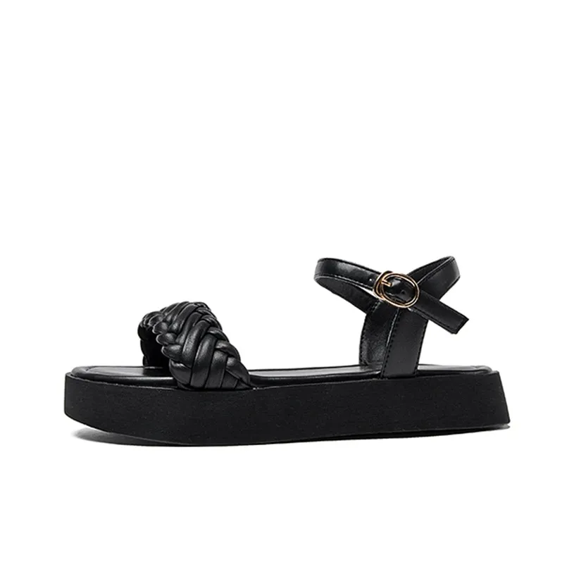 Guci Tianlun GuQiheAven One Ремень Сандалии 3 см Женские