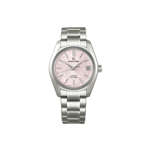 GRAND SEIKO Автоматический Механический Movement Унисекс Часы 38 мм Розовые