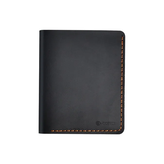 COTECi Коровья кожа Держатель для карт Кошелек для монет Держатель для карт Стандартный Унисекс Черный Темно-коричневый Кофейный