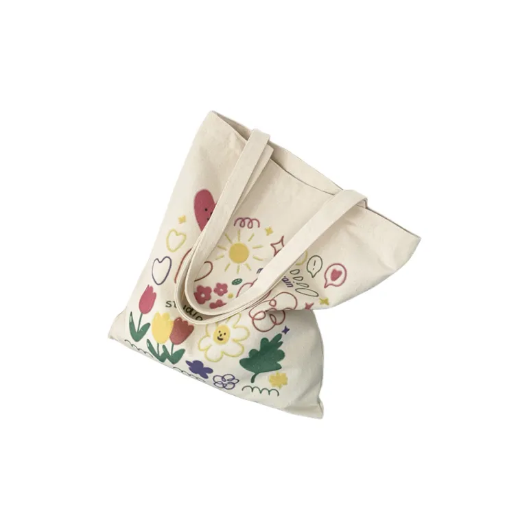 JIEXINI Canvas Bag, One Shoulder Regular Women's