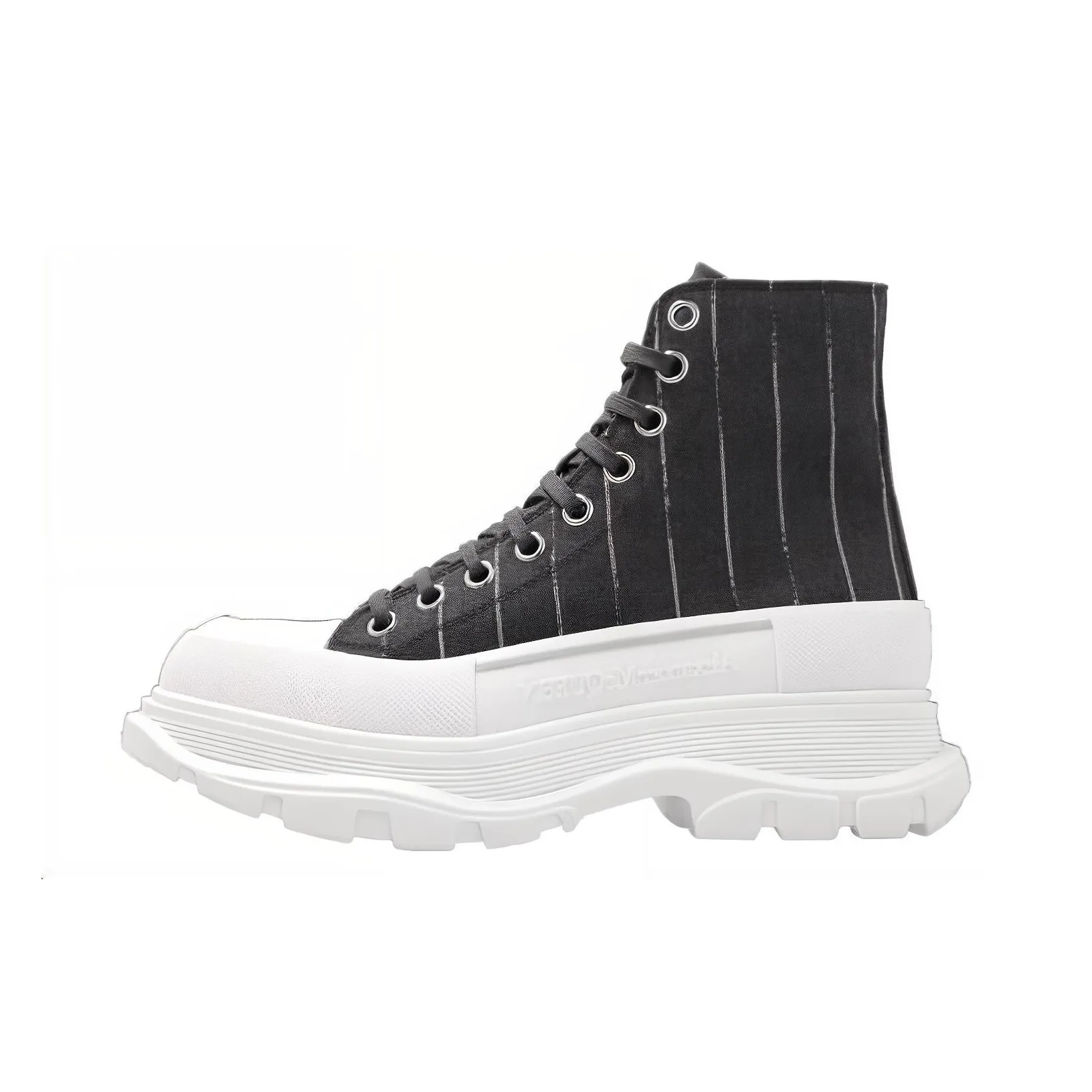 Alexander McQueen Tread Slick Повседневная обувь Женская Черная