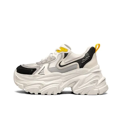 JOOC Толстоподошвенные кроссовки Low Top Процветание Желтый Женские