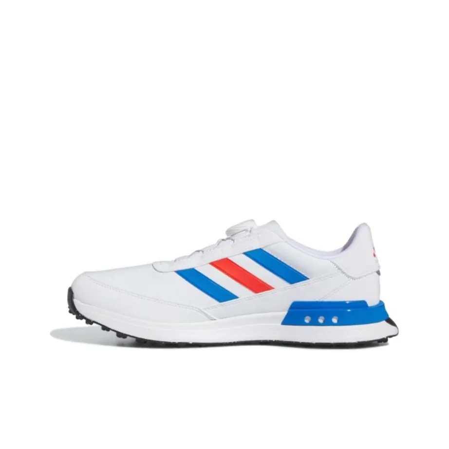 Adidas S2G Амортизация Износостойкие Низкие Топы для гольфа Мужские Белые и Синие