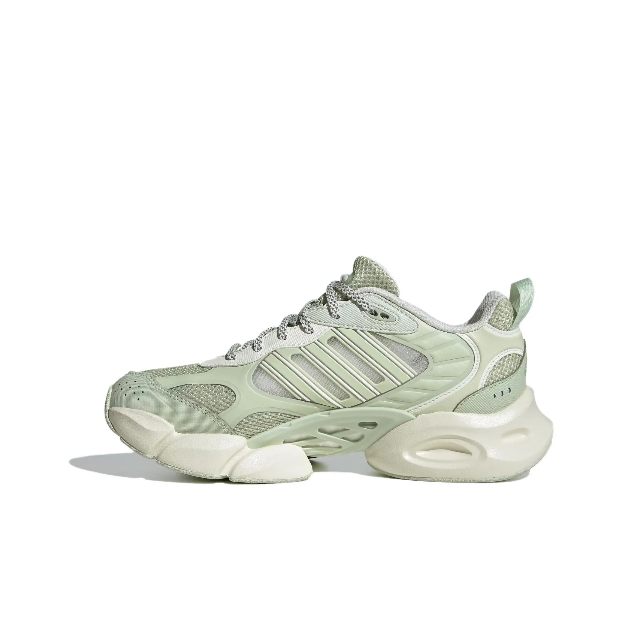 Adidas CLIMACOOL VENTO 3,0 Дышащий и Устойчивый Низкий Топ Повседневные Городские Кроссовки для Коммутирования и Беговые Кроссовки Женские Зеленые Белые