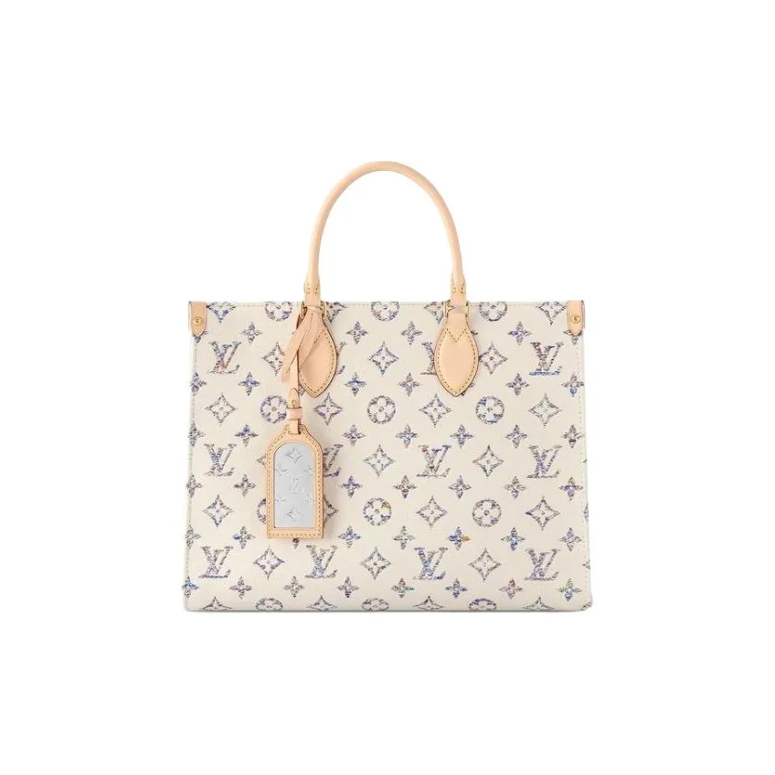 LOUIS VUITTON OnTheGo Mm Multicolor Beige