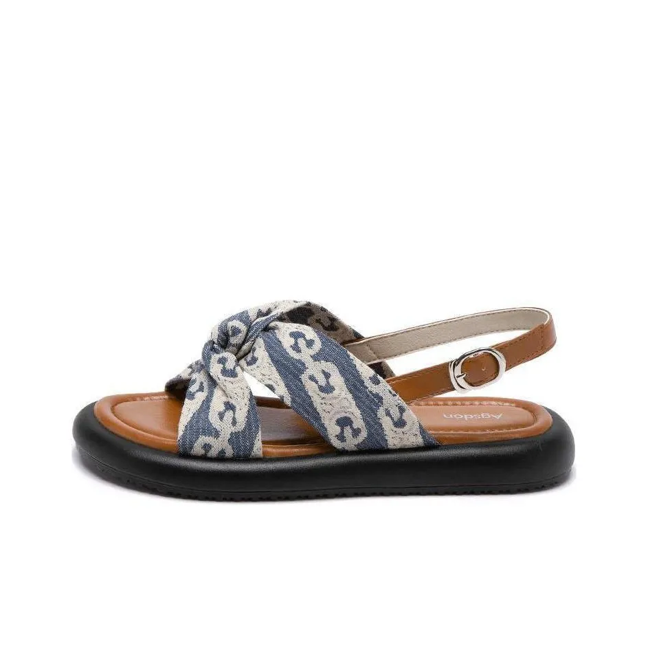 AGSDON One Strap Sandals 2.5cm Women's