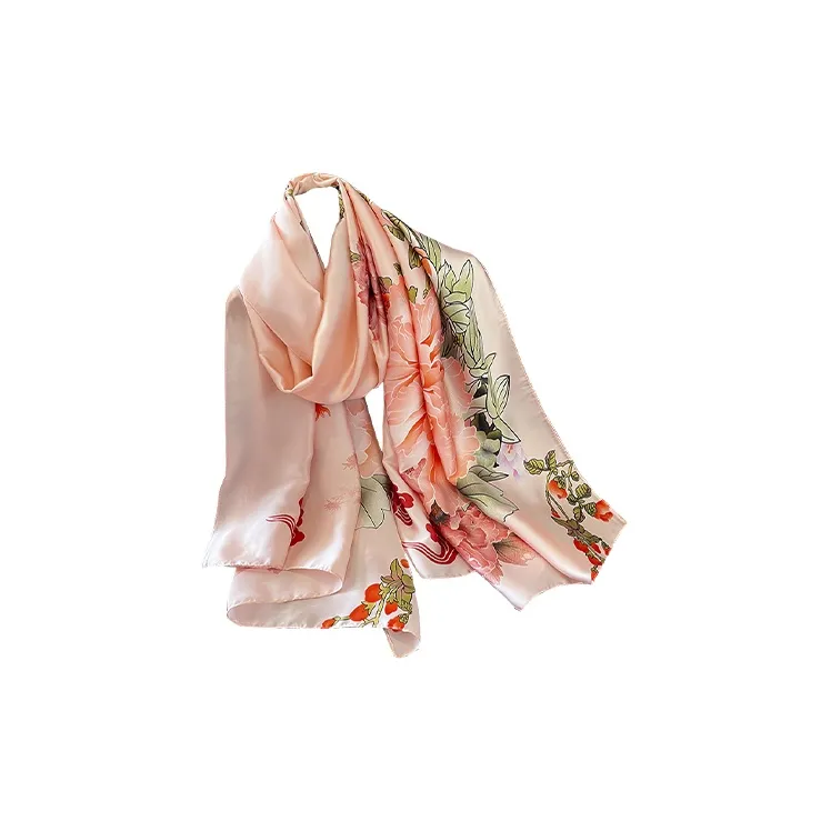 Narandu Полиэстер Палантины Женские Розовый Бирюзовый