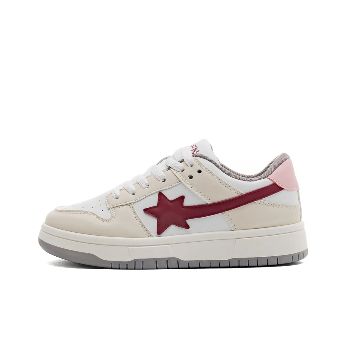 RENBEN Wear Resistant Lightweight Supportive Balance Low Top Skateboard polished shoes Women's