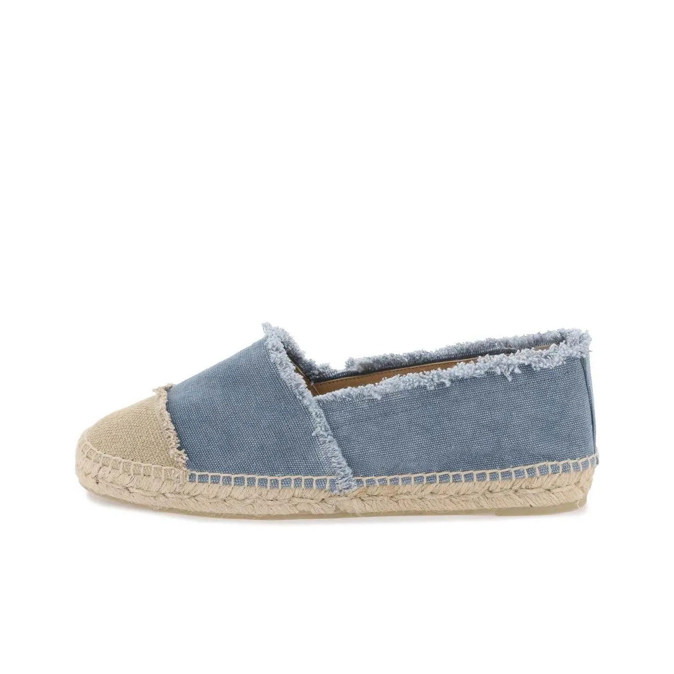 Castañer Kampala Fringed Edge Denim Espadrilles Women's
