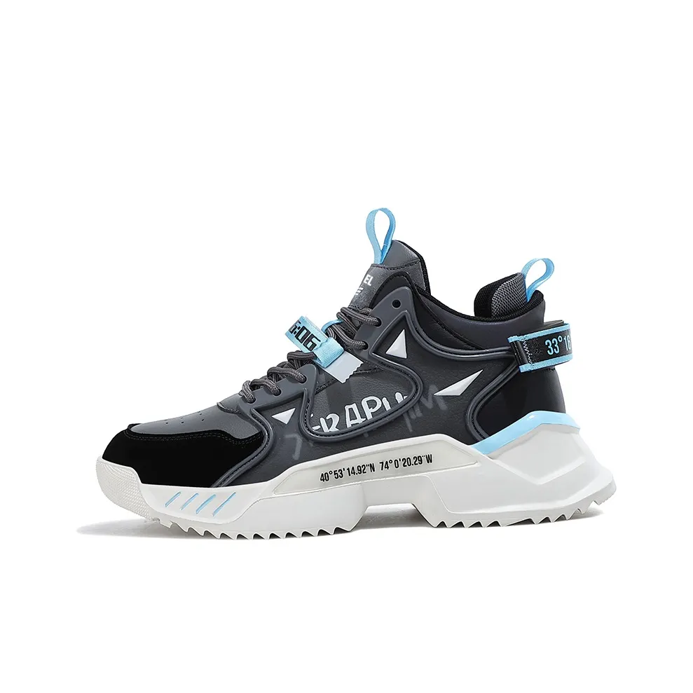 VIDORY ANGEL Повседневная обувь Высокий топ Черный Серый Мужской