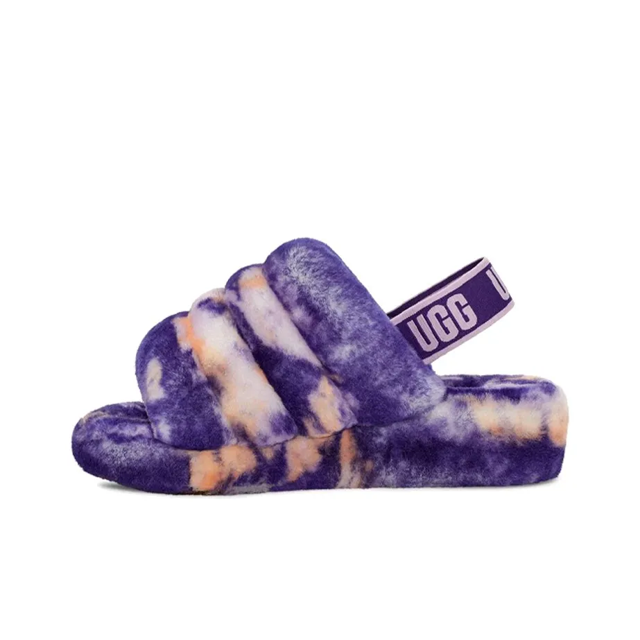 UGG Fluff Yeah Slide Marble 'Violet Night' Women's