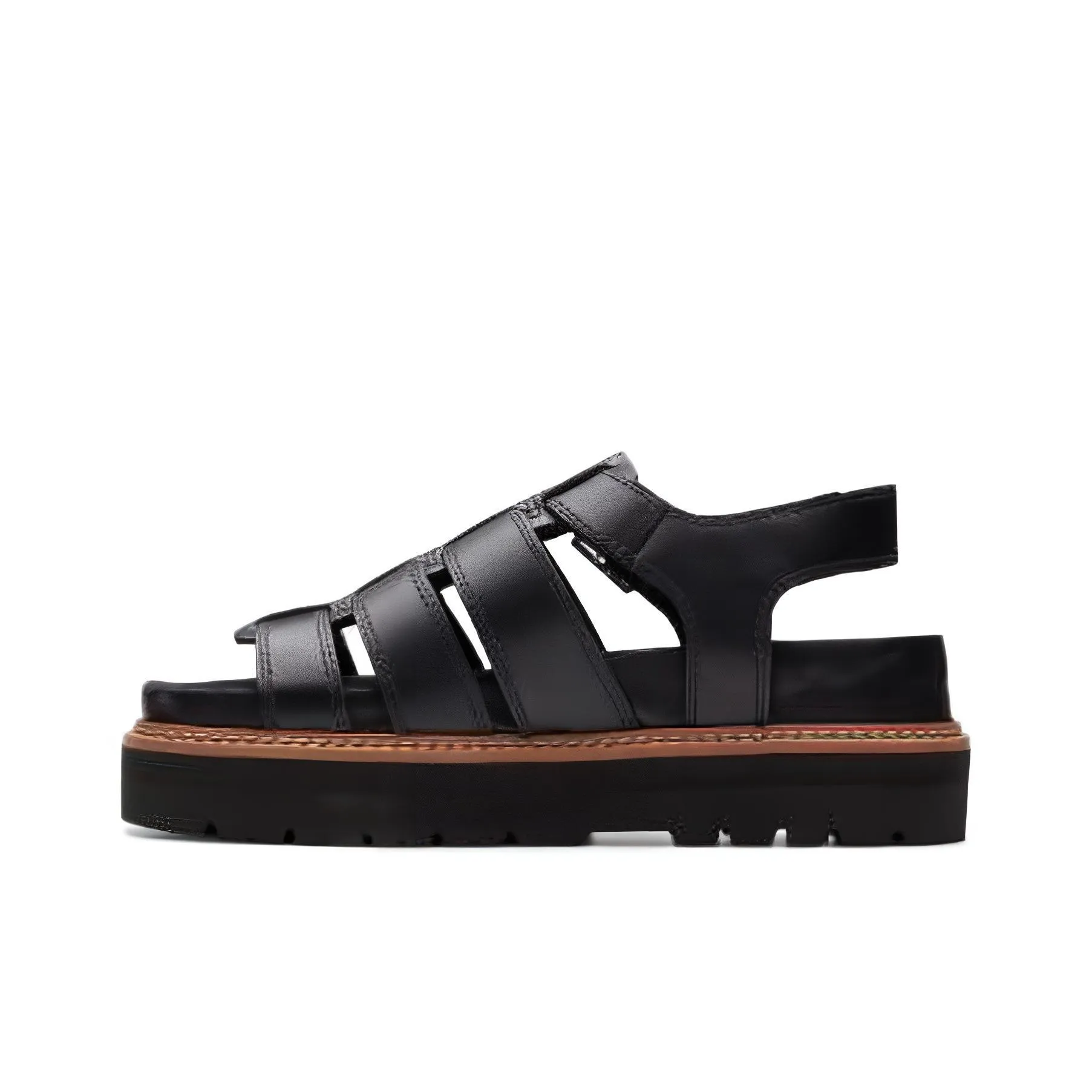 Clarks Beach Sandals Women's Black