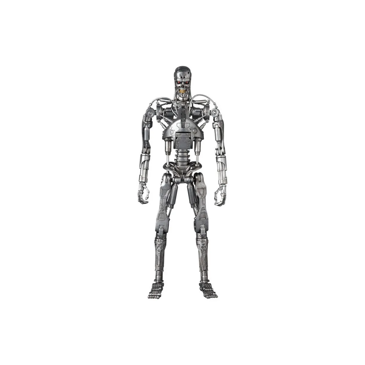 Medicom Toy MAFEX Collection No.206 Mechanical Endoskeleton Terminator 2 Ver. Gray Soldier Action Figures 16cm