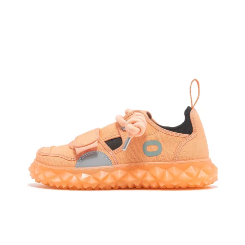 OETZI Кроссовки для скейтбординга Low Top Апельсиновые Женские