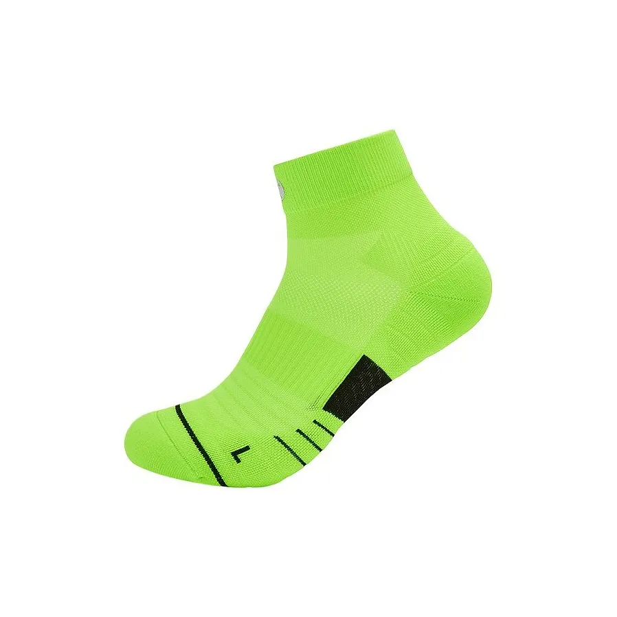 QIAODAN Running Socks Men's 1 Pack Flying Shadow Green