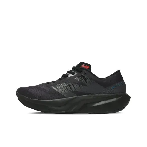 New Balance Rebel V4 Беговые кроссовки Низкие Черно-зеленые Мужские