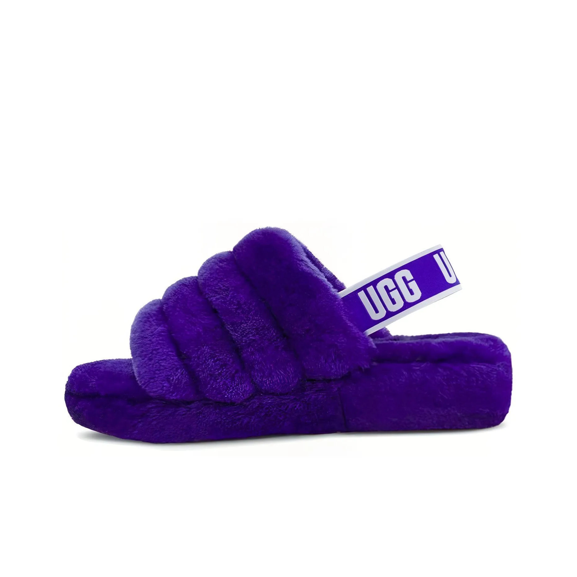 ugg favourites Fluff Yeah Slide Minimalistic Thick Sole Purple Women's