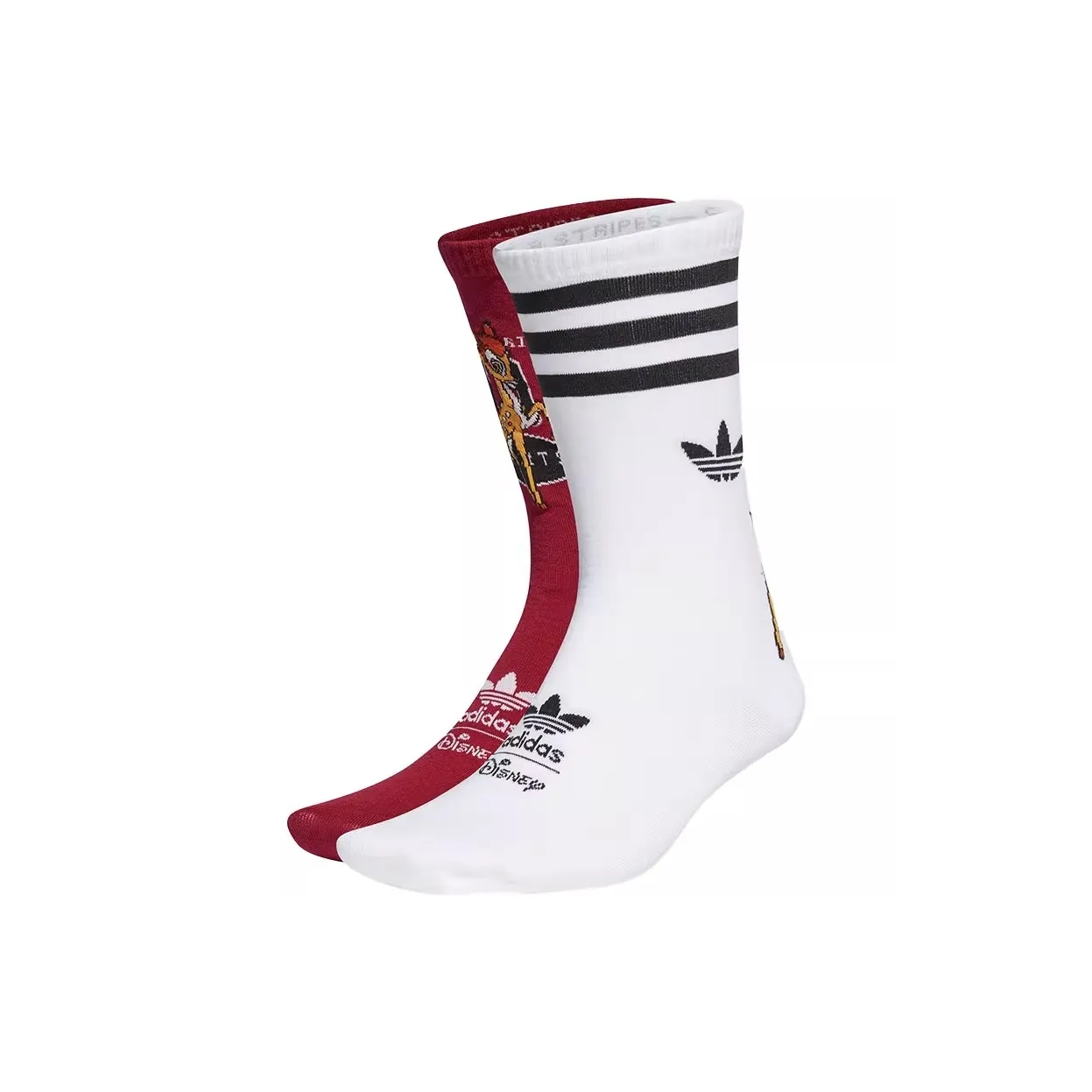 Носки до щиколотки Adidas x Disney унисекс 2 упаковки