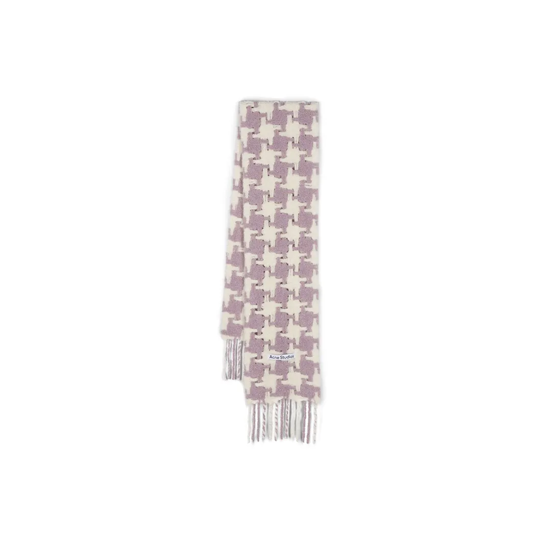 Acne Studios Houndstooth Chunky Scarf
